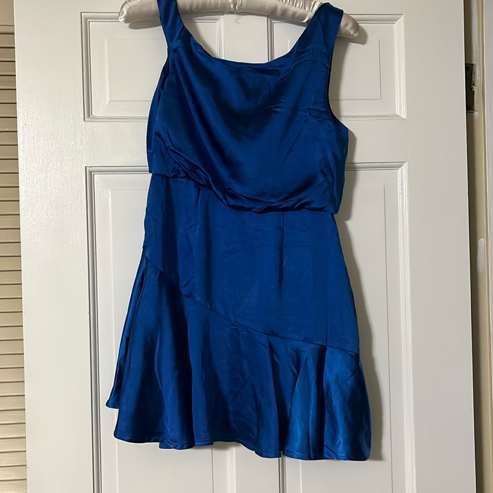 Fun blue dress NWT